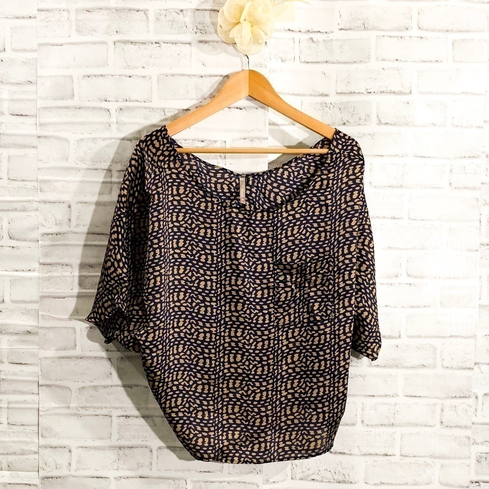 2 Hearts Printed Top